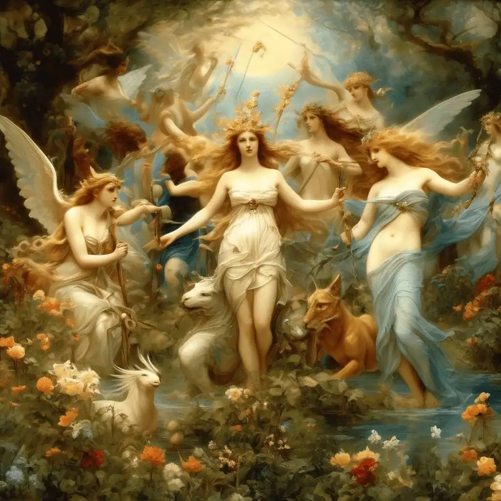 The Muses Garden – Lionel Noel Royer