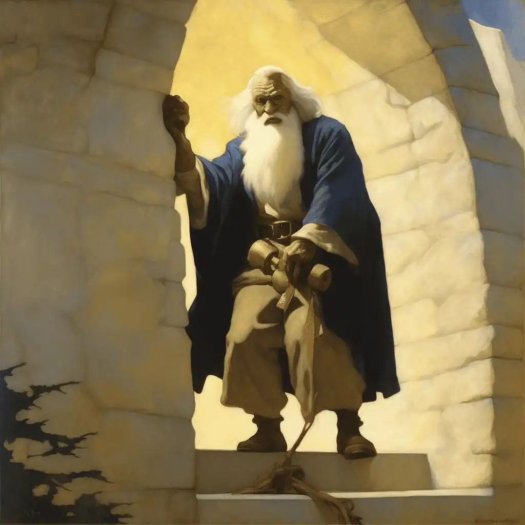 Old Pew – N.C. Wyeth