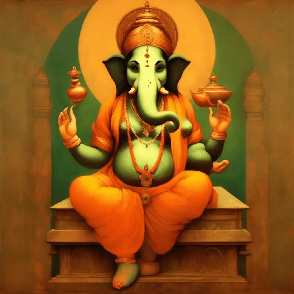 Ganesh-janani – Abanindranath Tagore